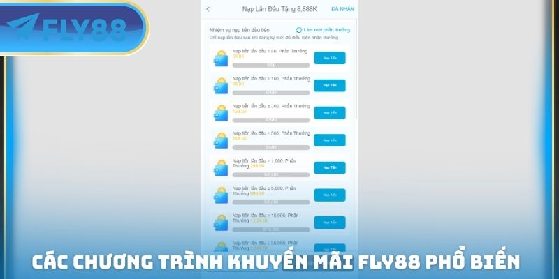 Khuyến Mãi FLY88 - Đa Dạng Sự Kiện Hấp Dẫn Nên Tham Gia