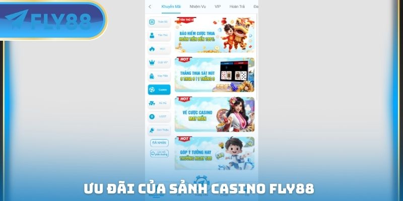 Casino FLY88 - Trải Nghiệm Cá Cược Giống Với Các Sòng Bạc